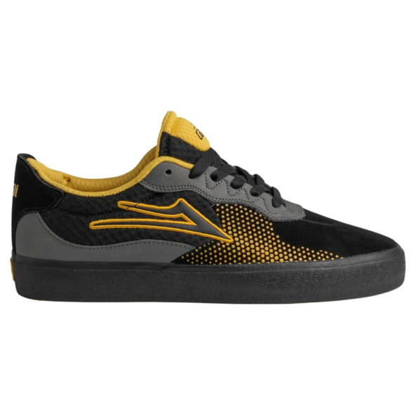 Полуботинки Lakai ESSEX BLACK YELLOW GRAY